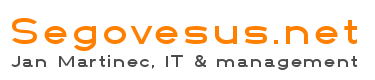 LOGO: Segovesus.net: Jan Martinec - osobni stranky